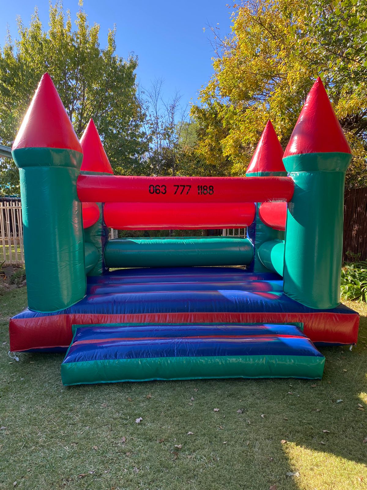 image of jumping castle inflatable for hire